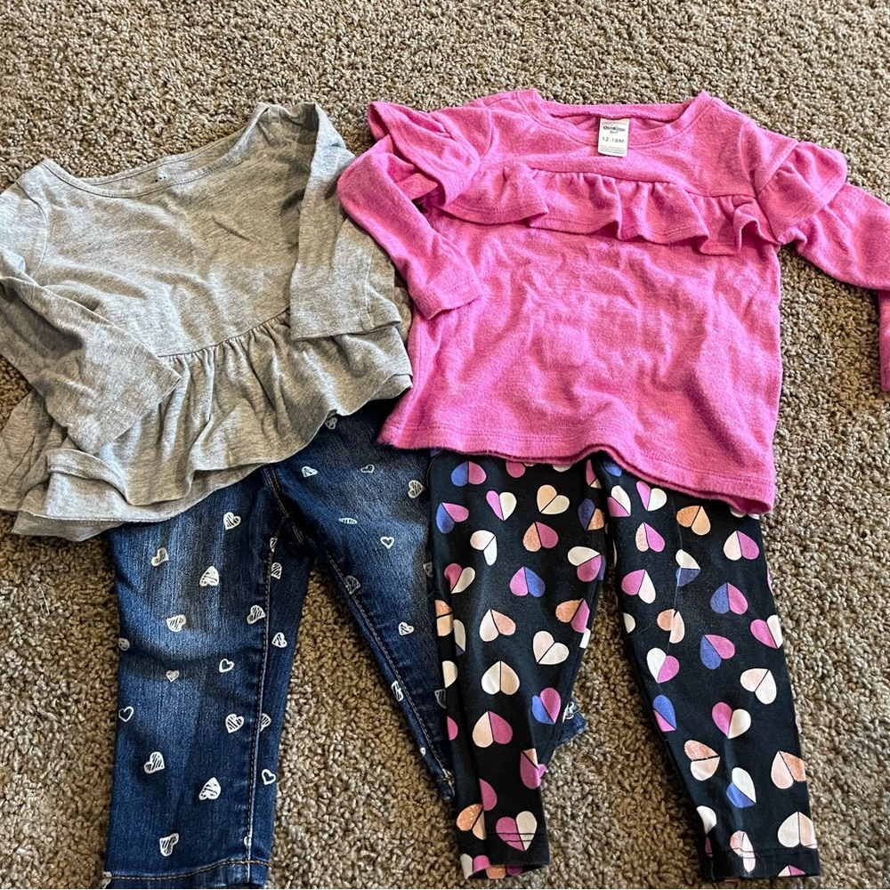 2 Outfits from Gap and OshKosh